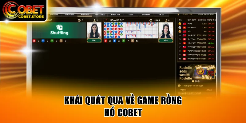 Khái quát qua về game Rồng Hổ COBET